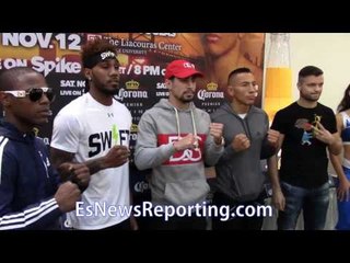 Face Off Danny Garcia vs Samuel Vargas - EsNews Boxing