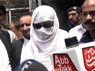 Indian citizen Dr Uzma, in a statement in Islamabad. Press Talk..8th may 2017.