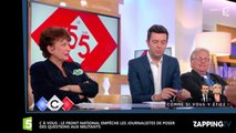Marine Le Pen : sa soirée électorale très tendue avec les journalistes (vidéo)