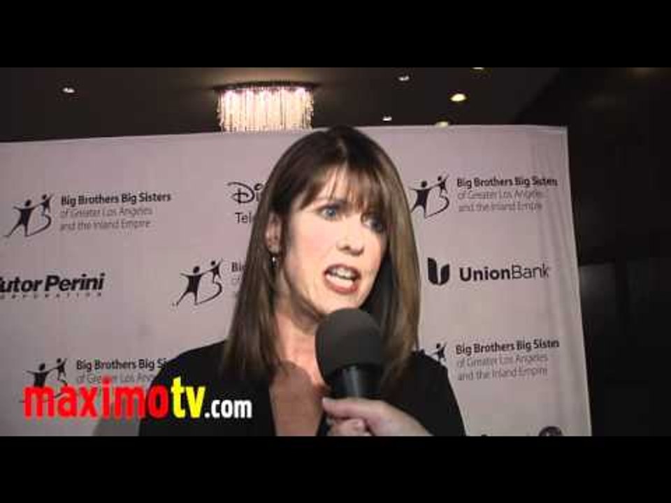 PAM DAWBER Interview at "Big Brothers Big Sisters" 2010 Rising Stars Gala