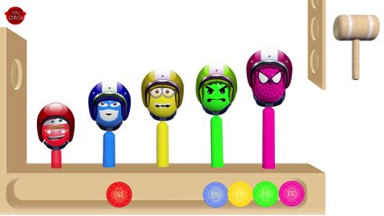 Learn Colors With Surprise Eggs Cookies Xylophone for Children Toddlers - Mcqueen & Colours for Kids