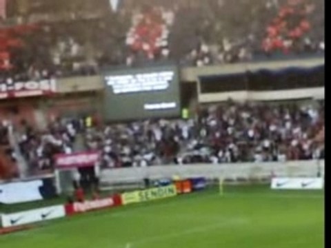 silence total psg-rennes Borelli hommage