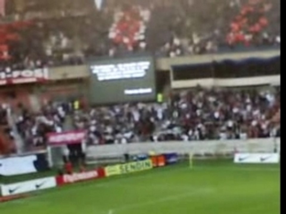 silence total psg-rennes Borelli hommage