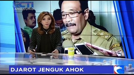 Djarot Jenguk Ahok di Rutan Cipinang