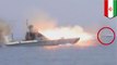 Iran test-fires high-speed torpedo in Strait of Hormuz