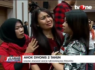 Kakak Angkat Ahok Prihatin dengan Putusan Sidang