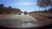 Truck Driv crashes into me on motorway BAD SYDNEY DRIVERS