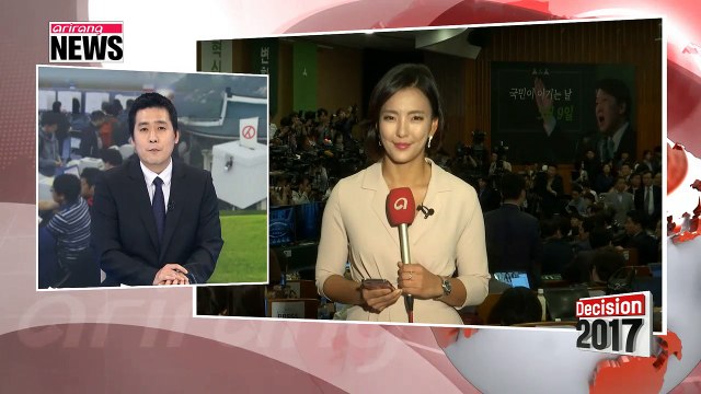 People's Party Ahn Cheol-soo continues SNS campaign on election day