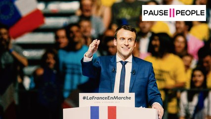 Discours de victoire d'Emmanuel Macron