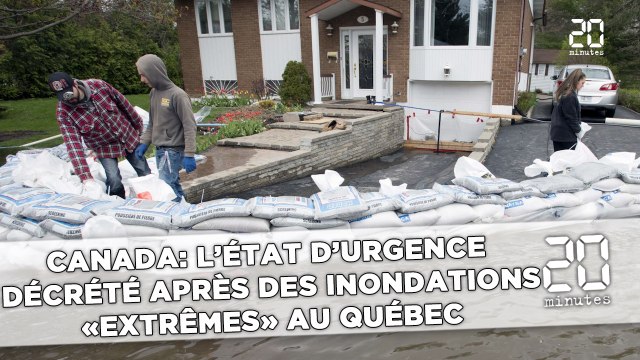 Canada: L’Etat d’urgence décrété après des inondations «extrêmes» au Québec