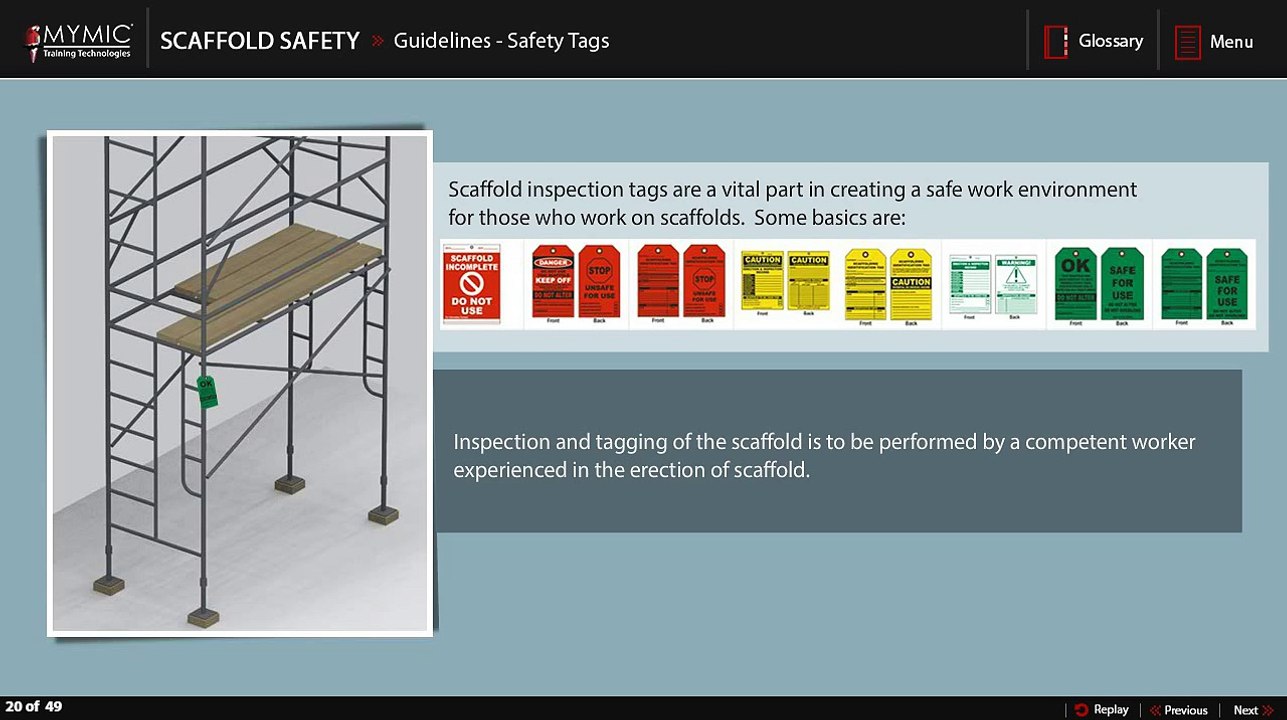 Scaffolding Safety Training | Osha Safety Training Products | Mymic