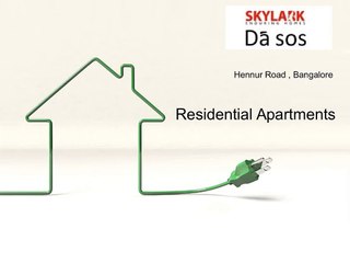 New Residential Projects - Skylark Dasos Bangalore