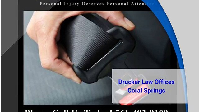 Coral Springs Personal Injury Lawyer FL - Drucker Law Offices (954) 755-2120