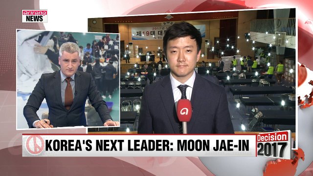 Moon Jae-in wins presidency as vote counting comes to close