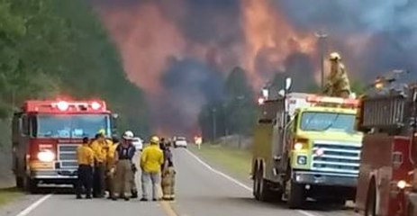 Firefighters Continue to Battle Okefenokee Refuge Wildfire