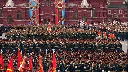 Russia shows off military hardware at Victory Day parade