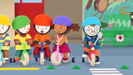 Tchoupi à lécole - Le vélo rouge tout neuf 2016