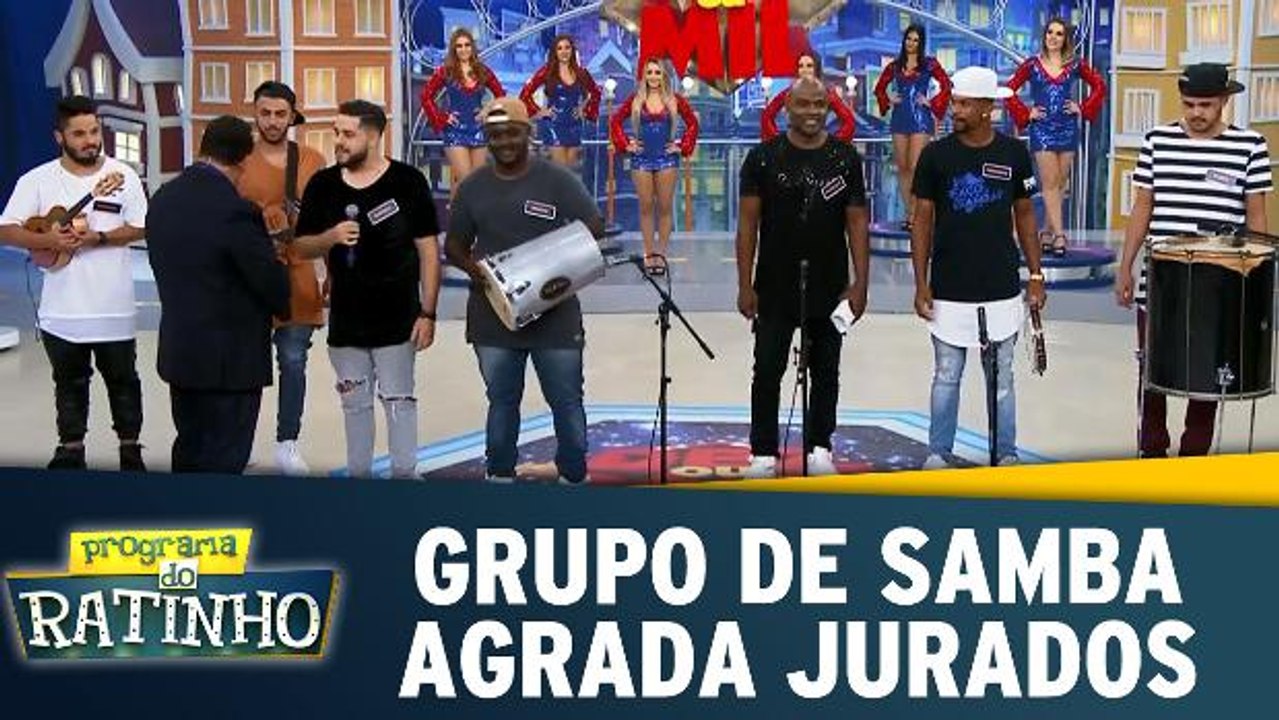 Grupo de Samba agrada jurados