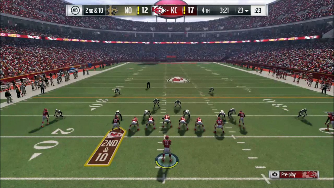 TD Maclin vs New Orleans Madden NFL 17