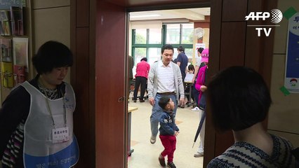 Sul-coreanos escolhem novo presidente após impeachment