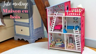 DIY - Tutoriel pour monter une maison en bois pour figurines - jouets - enfants !