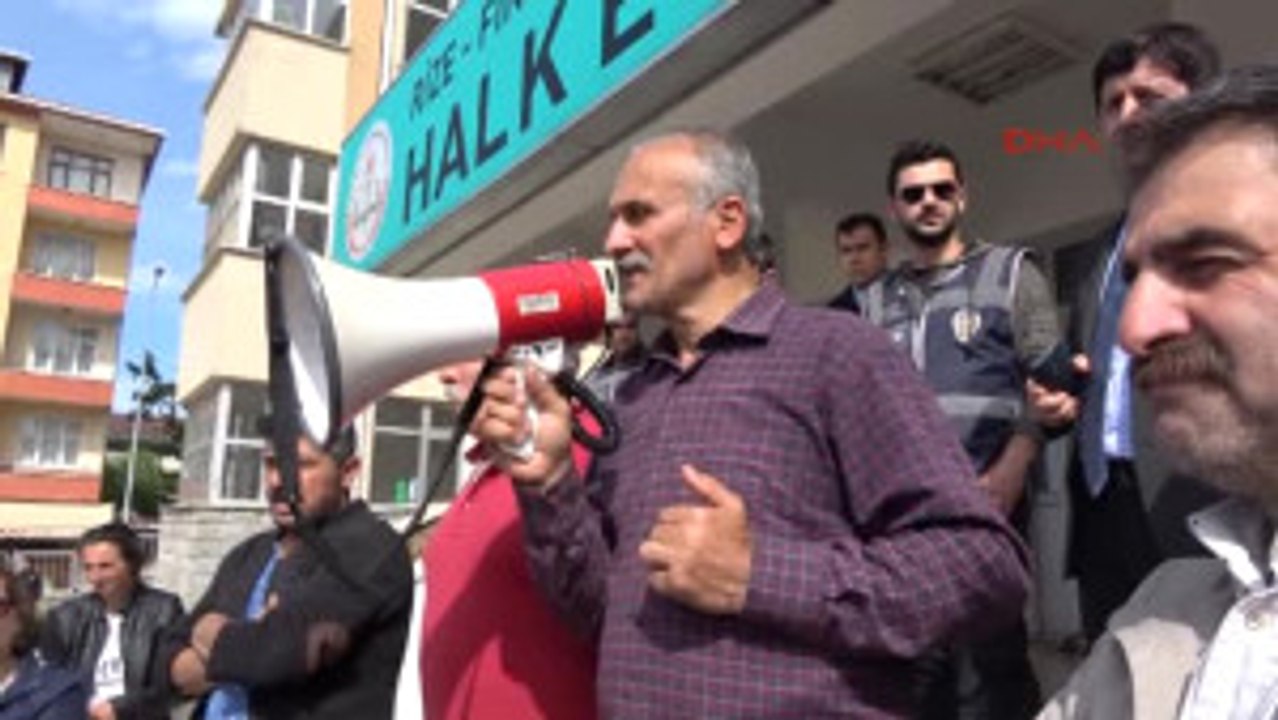 Rize Fındıklı' Daki Çed Toplantısında Gerginlik-2