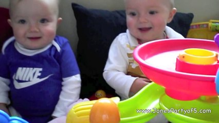CUTE baby twins laughing - GIGGLE WARNING - funny baby videos!