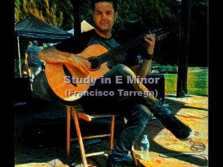Study in E Minor (Tarrega) - Neil Pybus