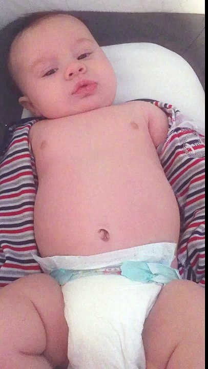 Funny baby video - Highs and Lows of diaper changing