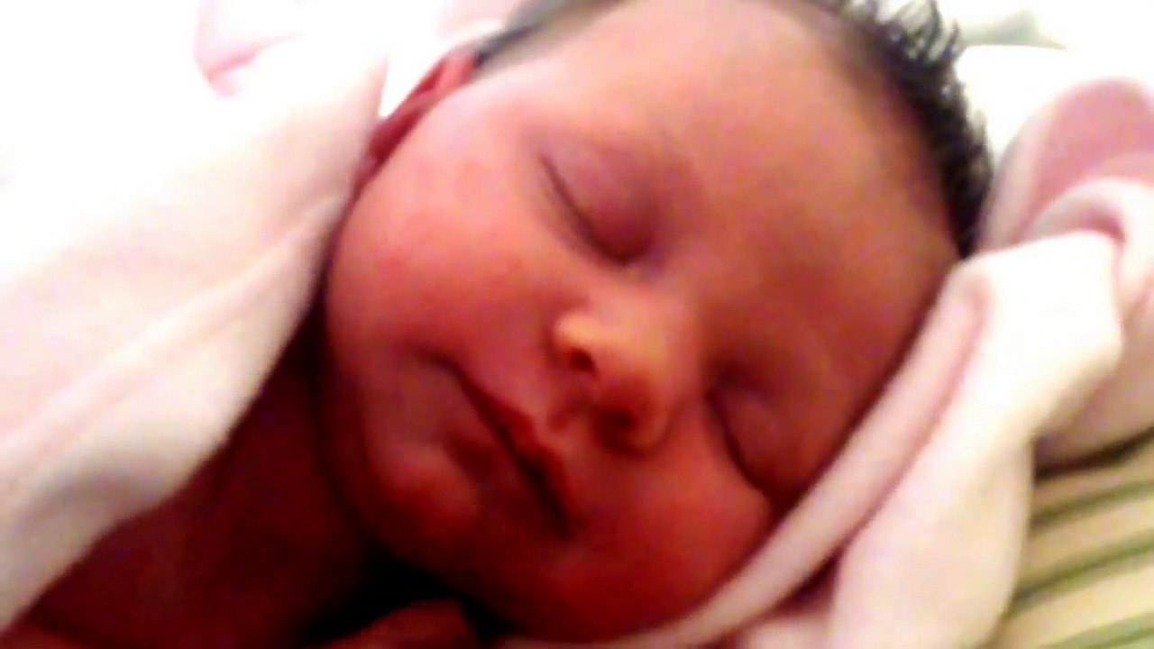 Funny baby. Waking up, only to realise its Monday Morning