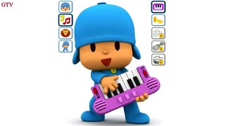 Talking Pocoyo Finger Family Song Funny Baby Nursery Rhymes Animation