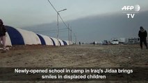 Newly-opened schop in Iraq brings smiles in kids