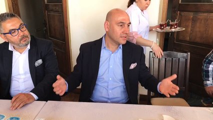 Restorasyonnun ardından Akhisar Dombaycıhanı kapıları açılıyor, Ticaret Borsası Başkanı Alper Alhat