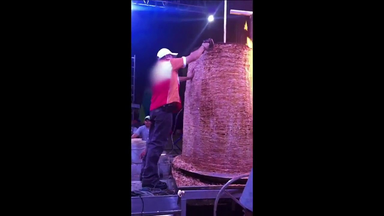 Une broche à KEBAB de 4,5 tonnes : record du monde