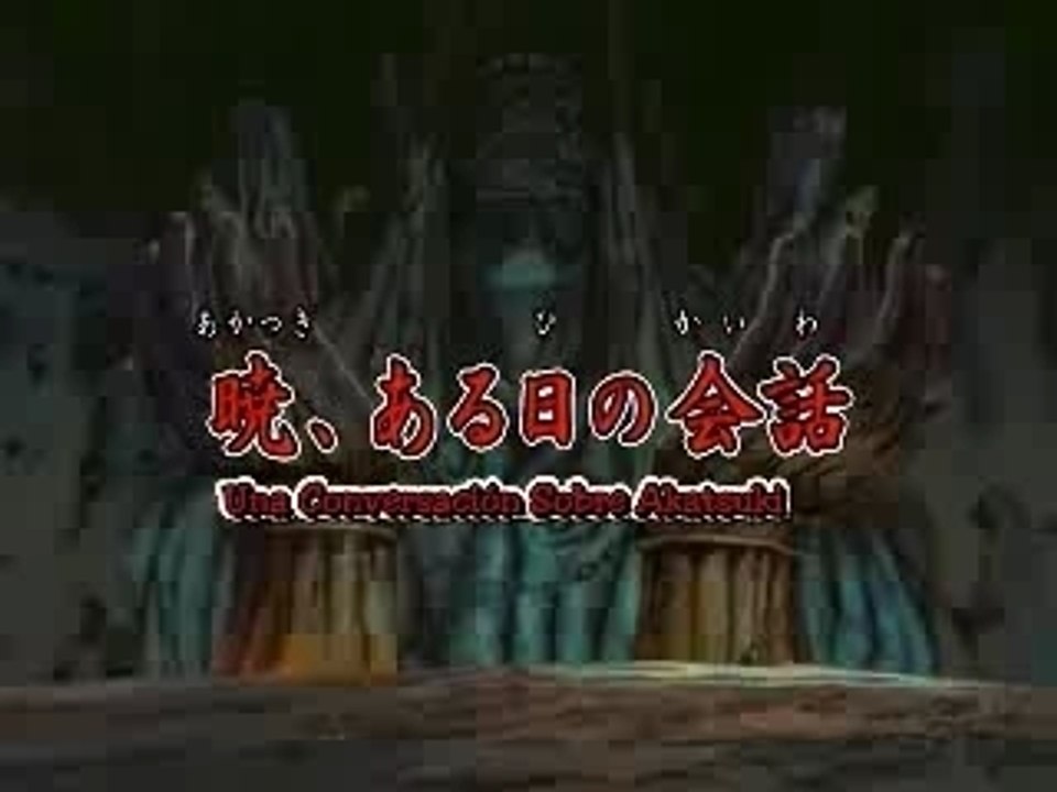 Conversacion de Akatsuki entre Kisame y Deidara