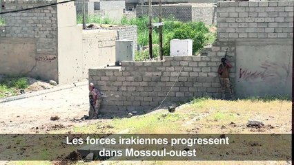Les forces irakiennes progressent dans Mossoul-Ouest