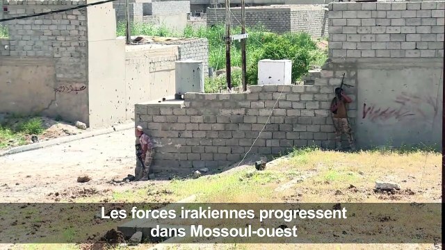 Les forces irakiennes progressent dans Mossoul-Ouest