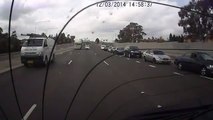 Driver Gets Angry When  an't Cut M