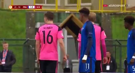 Zak Rudden Goal HD - France U17 1-1 Scotland U17 09.05.2017