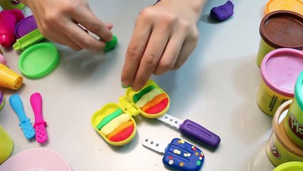 Play Doh Cooking Spaghetti Maker Ice Cream Toy Surprise Eggs Toys_24
