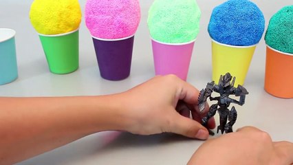 Play Doh Cooking Spaghetti Maker Ice Cream Toy Surprise Eggs Toys_34