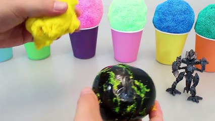 Play Doh Cooking Spaghetti Maker Ice Cream Toy Surprise Eggs Toys_35