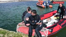 Groix (56). Fileyeur retourné : le marin bloqué, de retour sur la terre ferme