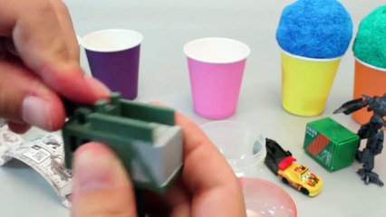Play Doh Cooking Spaghetti Maker Ice Cream Toy Surprise Eggs Toys_43