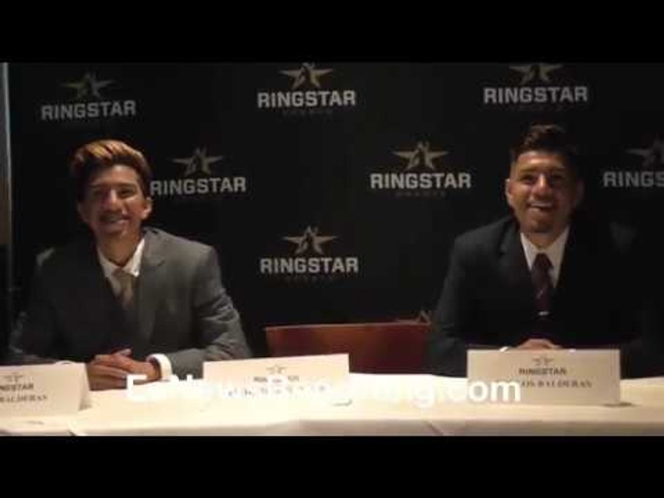 Ringstar promotions signs Olympian Carlos Balderas and Jose Balderas -EsNews Boxing