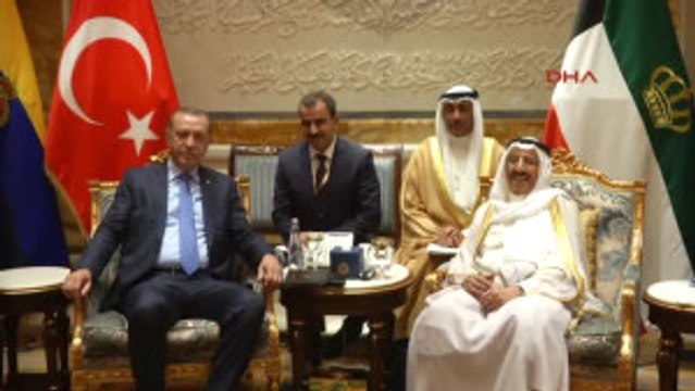 Cumhurbaşkanı Erdoğan, Kuveyt Emiri El Sabah Ile Görüştü