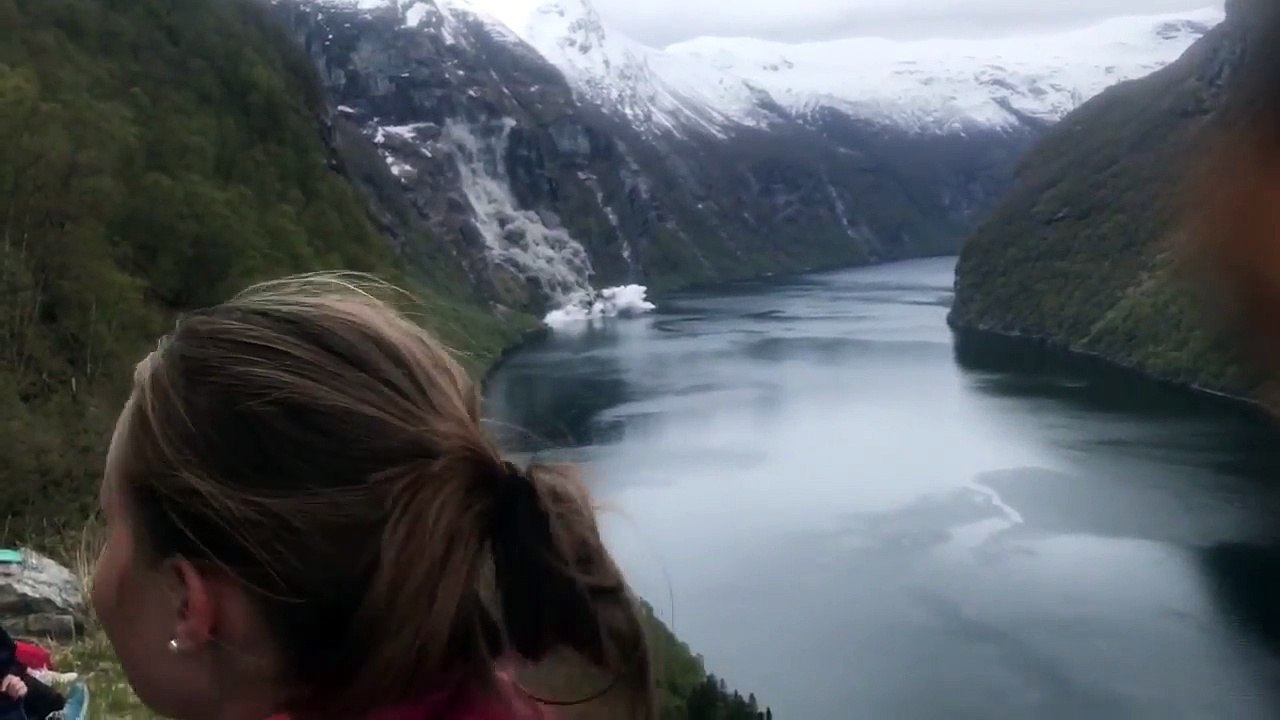 Rockslide In Geiranger