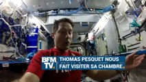 Voici à quoi ressemble la chambre de Thomas Pesquet à bord de l’ISS