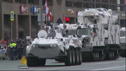 Russia celebrates Victory Day with military parade in Red Square