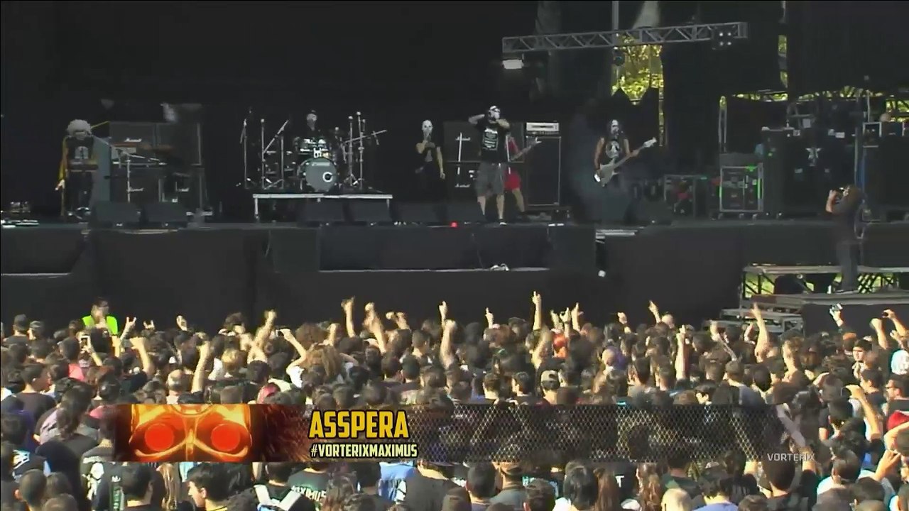 Asspera en vivo Maximus Festival 2017